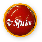 helium balloon with Sprint logo